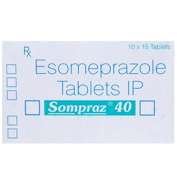 Sompraz 40 Tablet 15's, Pack of 15 TABLETS
