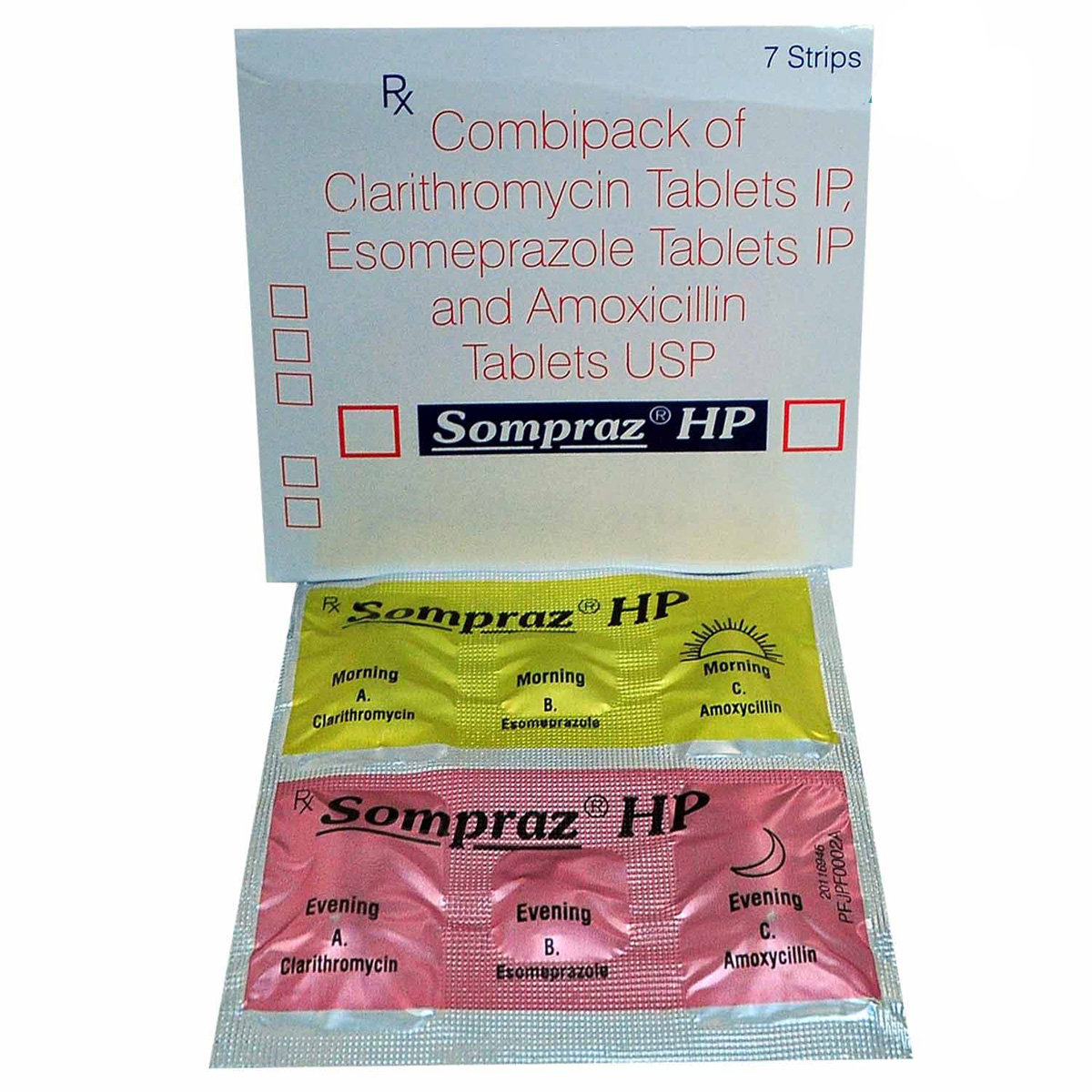 Sompraz HP Combipack, Pack of 1 TABLET Sompraz HP Combipack, Pack of 1 TABLET