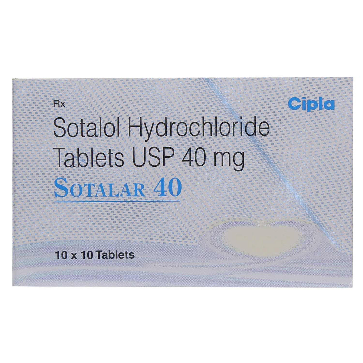 Sotalar 40 Tablet 10's, Pack of 10 TABLETS Sotalar 40 Tablet 10's, Pack of 10 TABLETS