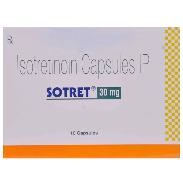 Sotret 30mg Capsule 10's, Pack of 10 CAPSULES