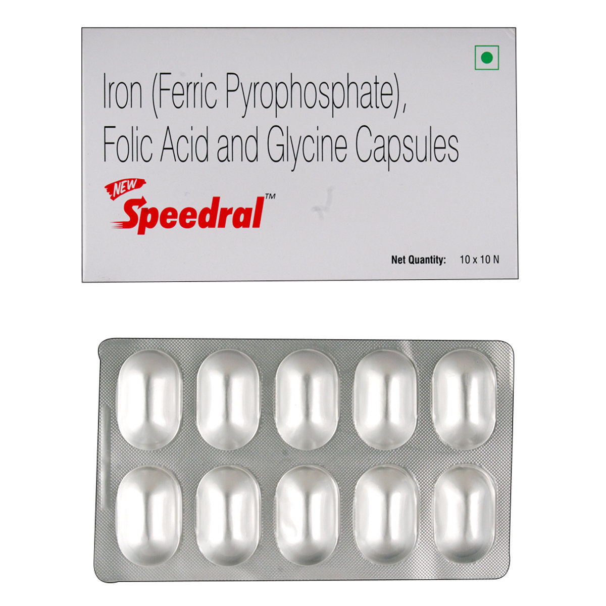 New Speedral Capsule 10's, Pack of 10 CapsuleS New Speedral Capsule 10's, Pack of 10 CapsuleS
