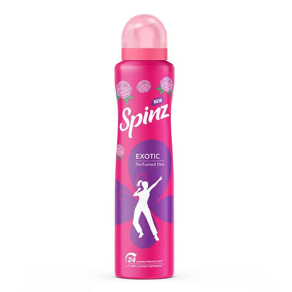 Spinz Exotic Perfumed Deodorant Body Spray, 150 ml, Pack of 1
