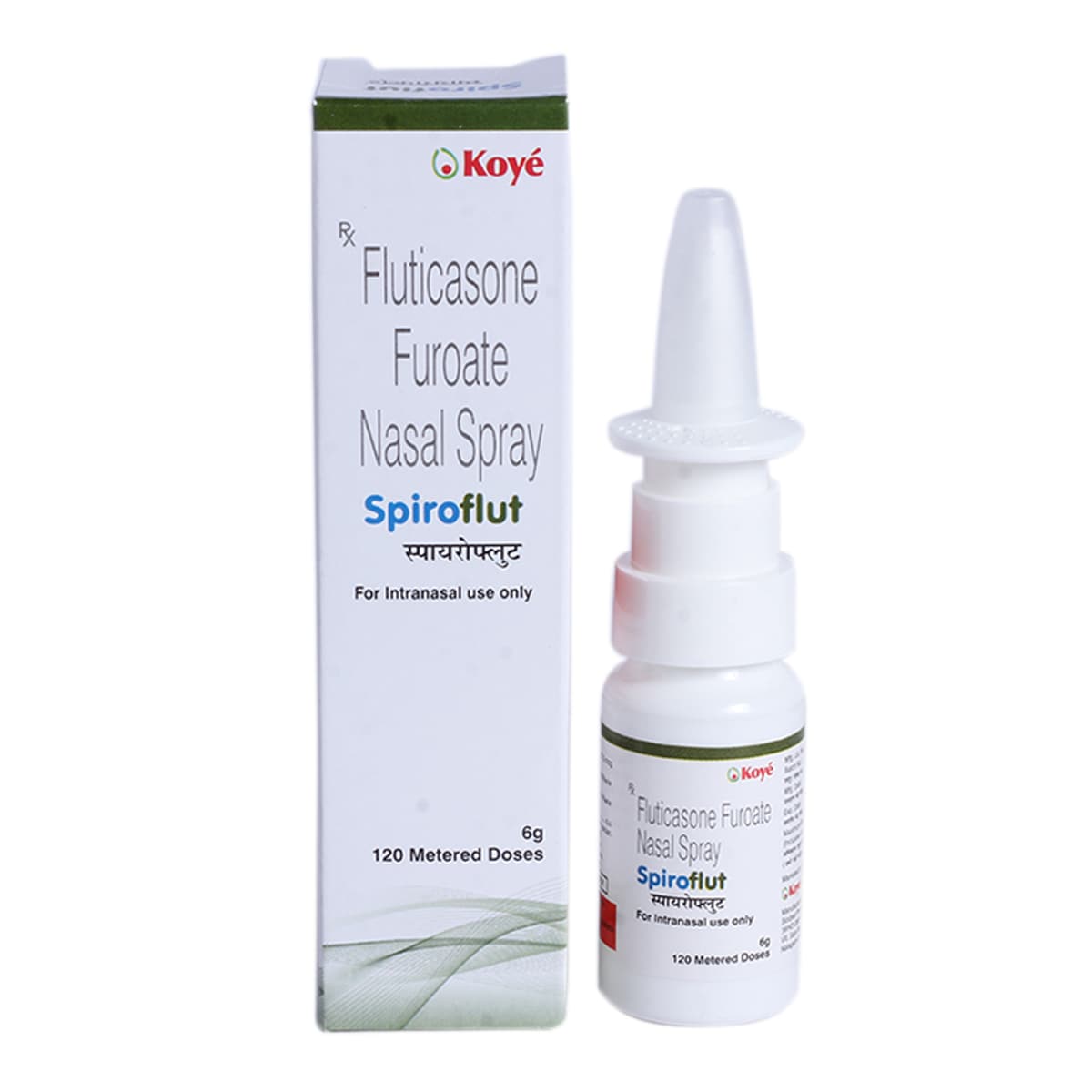 Spiroflut Nasal Spray 6 gm, Pack of 1 Nasal Spray Spiroflut Nasal Spray 6 gm, Pack of 1 Nasal Spray