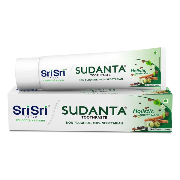 Sri Sri Tattva Sudanta Toothpaste, 200 gm, Pack of 1