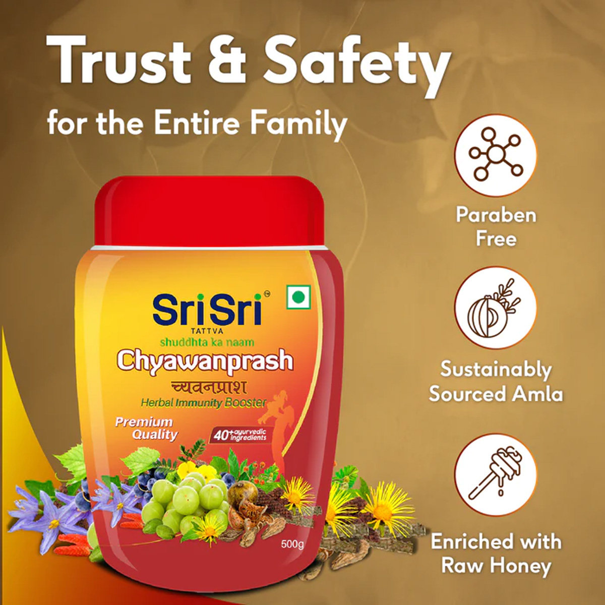 Sri Sri Tattva Chyawanprash, 500 gm, Pack of 1 Sri Sri Tattva Chyawanprash, 500 gm, Pack of 1