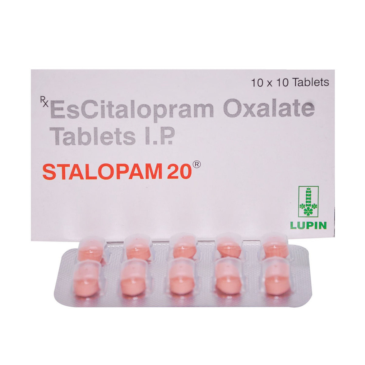 Stalopam 20 Tablet 10's, Pack of 10 TABLETS Stalopam 20 Tablet 10's, Pack of 10 TABLETS