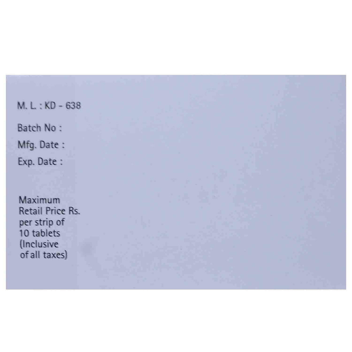 Starvog M 0.2 Tablet 10's, Pack of 10 Starvog M 0.2 Tablet 10's, Pack of 10