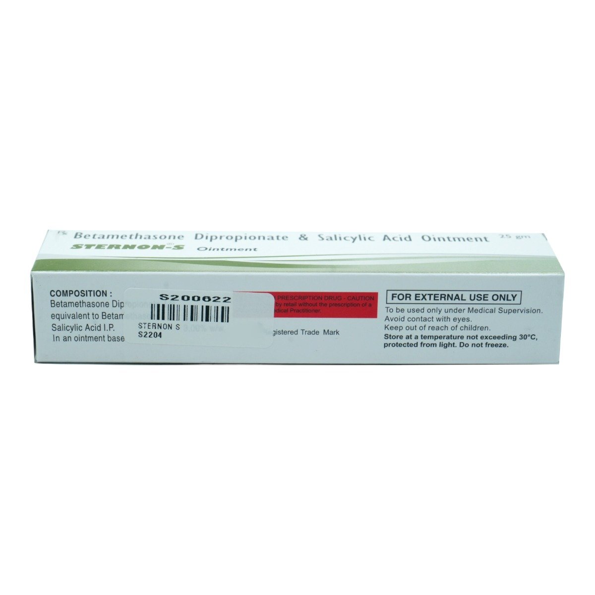 STERNON S OINTMENT 25GM, Pack of 1 OINTMENT STERNON S OINTMENT 25GM, Pack of 1 OINTMENT