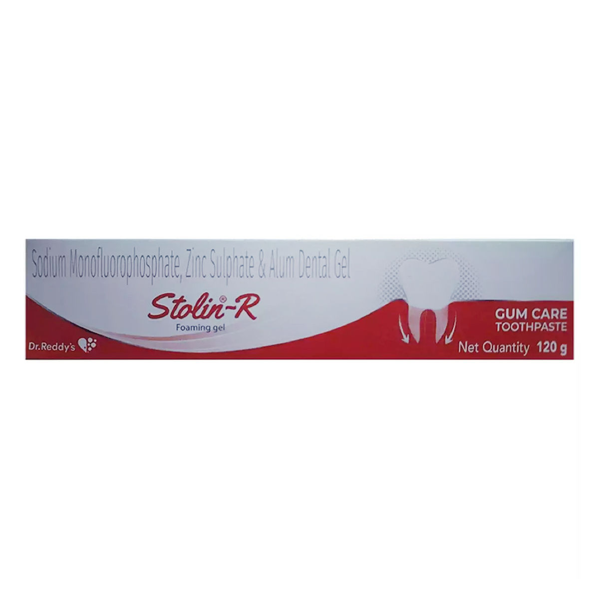 Buy Stolin-R Foaming Gel Gumcare Toothpaste 120 gm Online