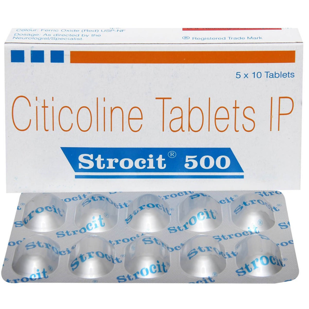 Strocit 500 Tablet 10's, Pack of 10 TABLETS Strocit 500 Tablet 10's, Pack of 10 TABLETS