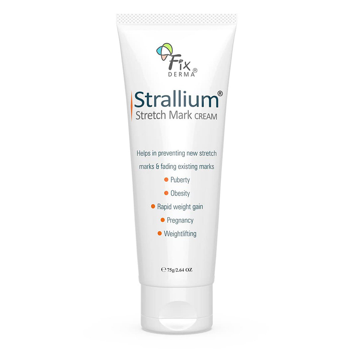Fixderma Strallium Stretch Mark Cream 75 gm, Pack of 1 Fixderma Strallium Stretch Mark Cream 75 gm, Pack of 1