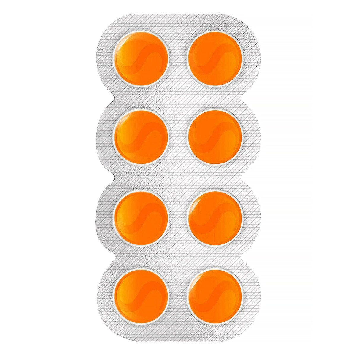 Strepsils Orange Medicated Lozenges for Sore Throat, 8 Count, Pack of 8 Strepsils Orange Medicated Lozenges for Sore Throat, 8 Count, Pack of 8