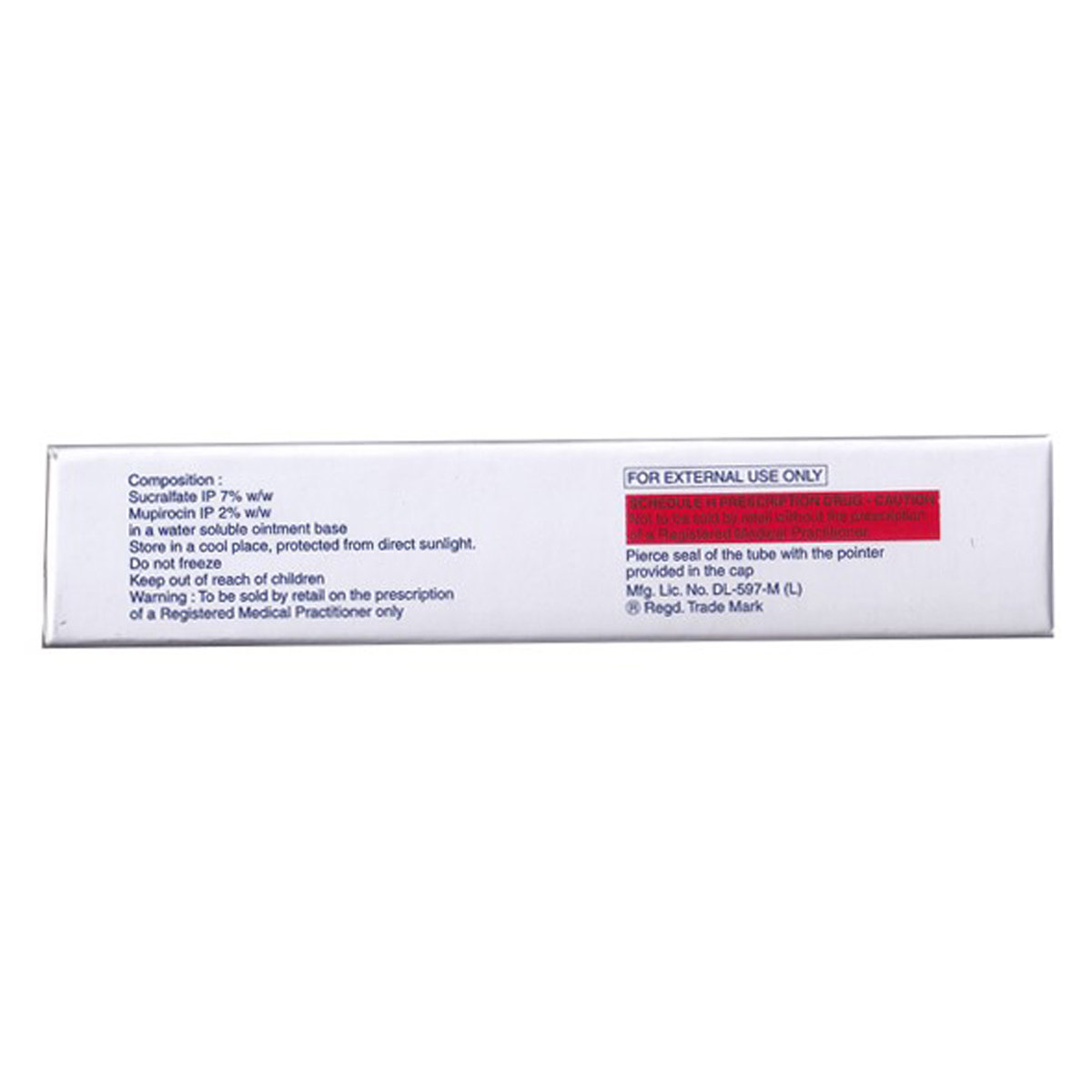 Sucral MU Ointment 15 gm, Pack of 1 Sucral MU Ointment 15 gm, Pack of 1