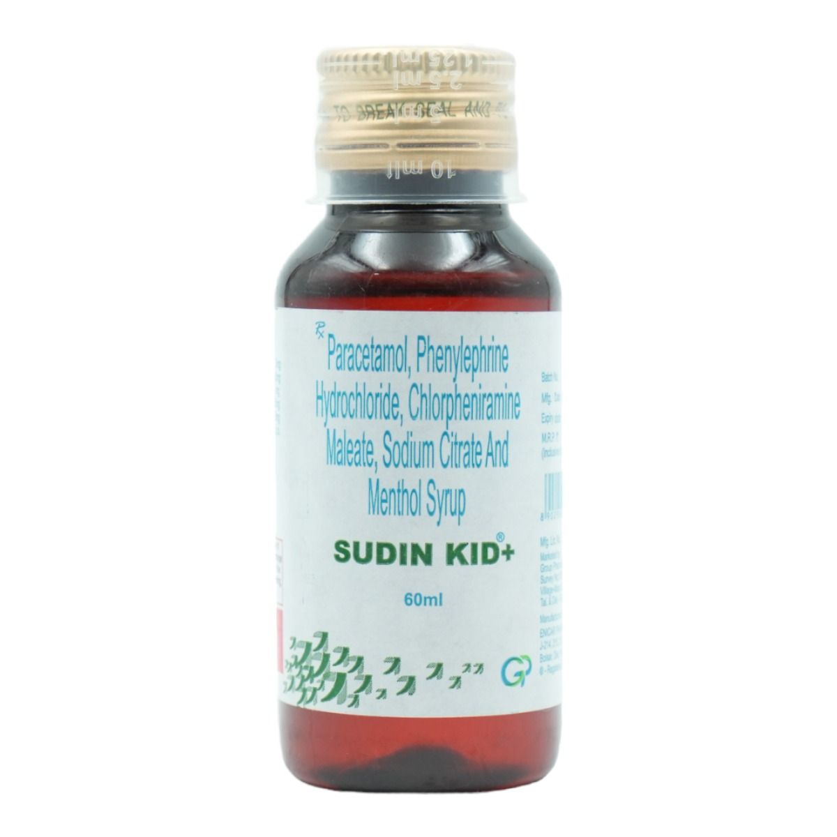 Buy Sudin Kid Plus Syrup 60 ml Online