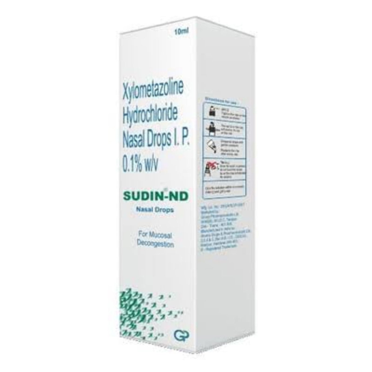 Sudin-ND Nasal Drops 10 ml, Pack of 1 DROPS Sudin-ND Nasal Drops 10 ml, Pack of 1 DROPS