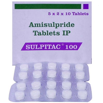 Sulpitac 100 Tablet 10's, Pack of 10 TABLETS