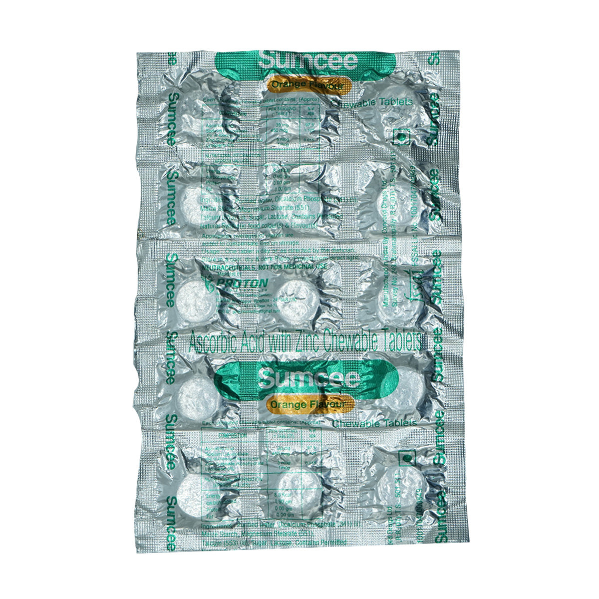 Sumcee Chewable Tablet 15's, Pack of 15 CHEWABLE TABLETS Sumcee Chewable Tablet 15's, Pack of 15 CHEWABLE TABLETS