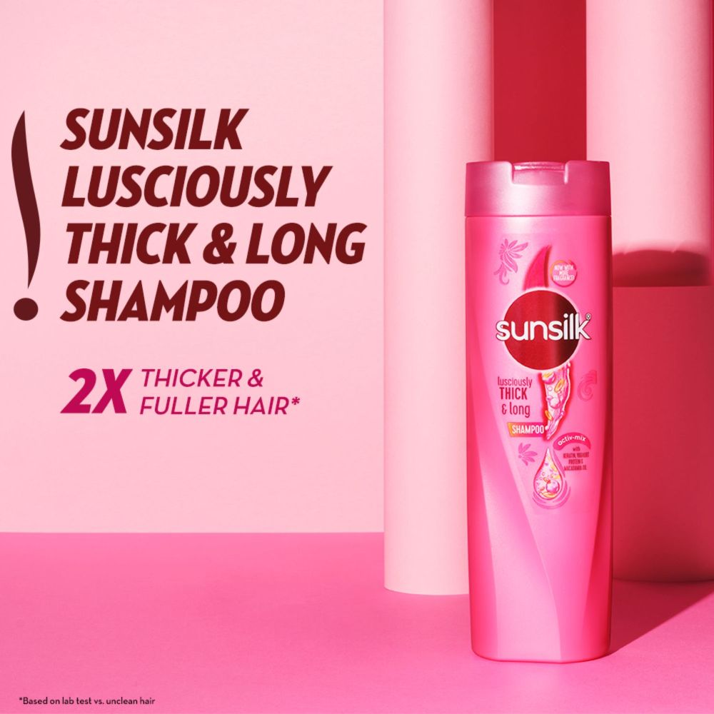 Sunsilk Lusciously Thick & Long Shampoo, 360 ml, Pack of 1 Sunsilk Lusciously Thick & Long Shampoo, 360 ml, Pack of 1