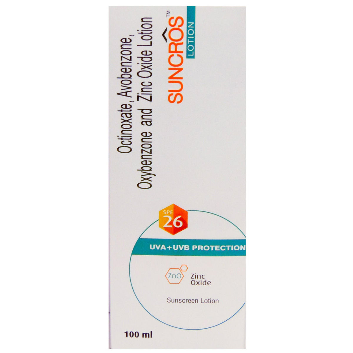 Buy Suncros Sunscreen Spf 26 Lotion 100 ml Online