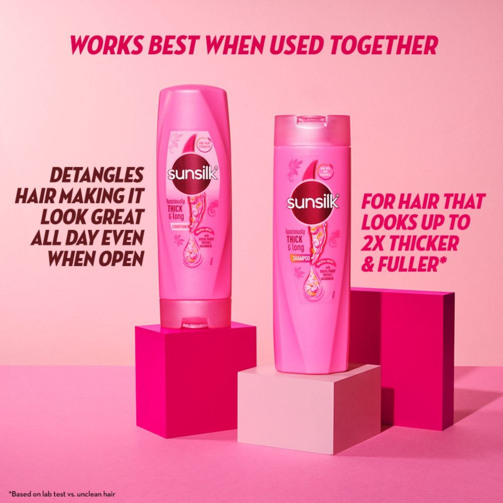 Sunsilk Lusciously Thick & Long Shampoo, 180 ml, Pack of 1 Sunsilk Lusciously Thick & Long Shampoo, 180 ml, Pack of 1