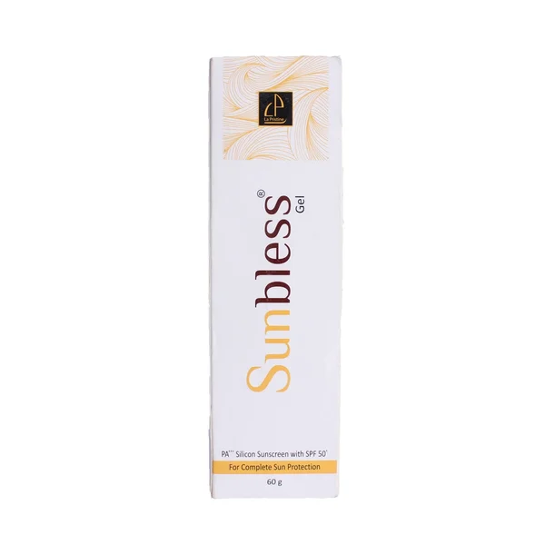 Sunbless SPF 50+ Silicon Sunscreen Gel 60 gm, Pack of 1