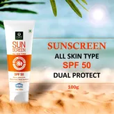 Organic Harvest Sunscreen SPF 50 PA+++ UVA &amp; UVB, 100 gm, Pack of 1