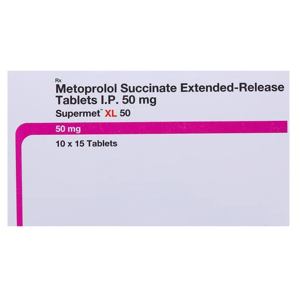 Supermet XL 50 Tablet 15's, Pack of 15 TABLETS
