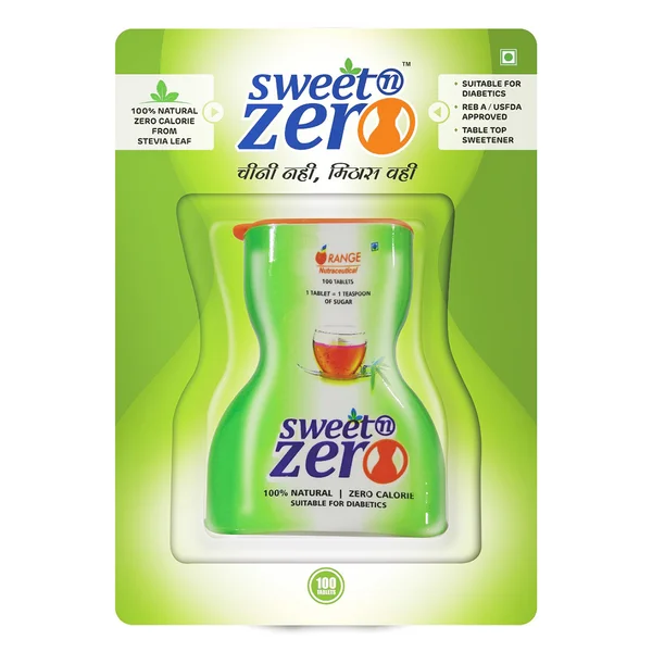 Sweet N Zero Sweetner Pellets, 100 Count, Pack of 1