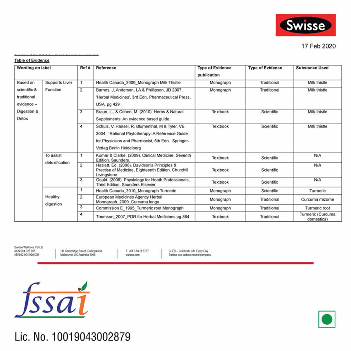 Swisse Ultiboost Liver Detox, 60 Tablets, Pack of 1 Swisse Ultiboost Liver Detox, 60 Tablets, Pack of 1