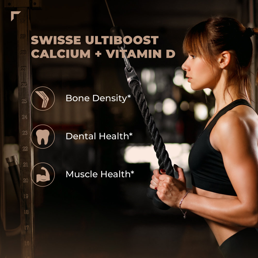 Swisse Ultiboost Calcium + Vitamin D, 90 Tablets, Pack of 1 Swisse Ultiboost Calcium + Vitamin D, 90 Tablets, Pack of 1