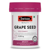 Swisse Beauty Grape Seed with Vitamin C 14250 mg, 60 Tablets, Pack of 1