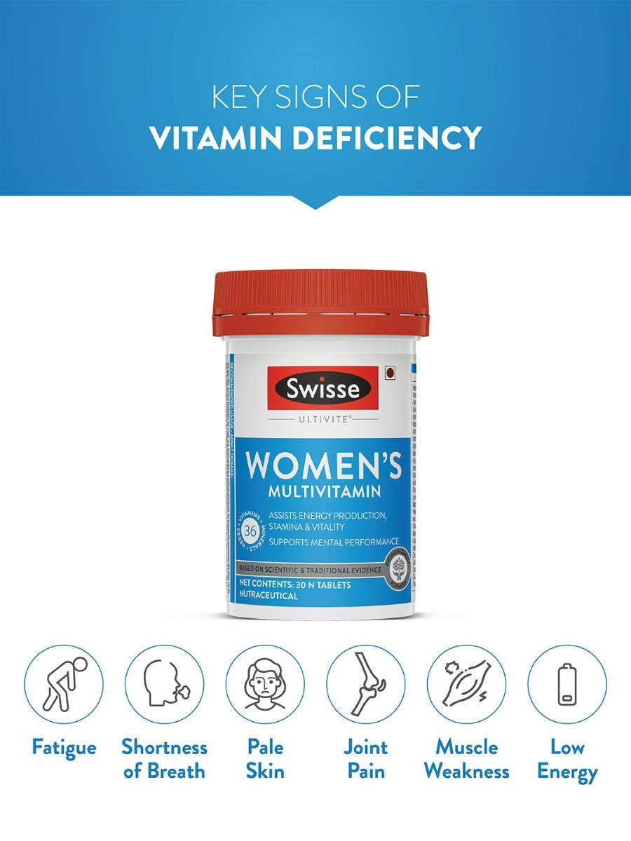 Swisse Ultivite Women's Multivitamin, 30 Tablet, Pack of 1 Swisse Ultivite Women's Multivitamin, 30 Tablet, Pack of 1