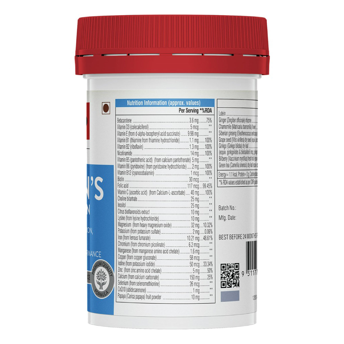 Swisse Ultivite Women's Multivitamin, 60 Tablet, Pack of 1 Swisse Ultivite Women's Multivitamin, 60 Tablet, Pack of 1