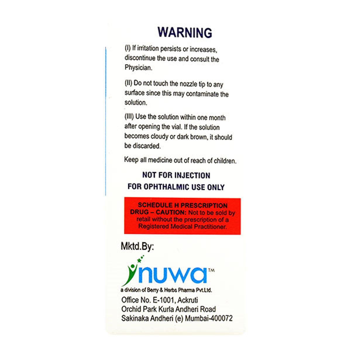 Symhylo 1% Eye Drop 10 ml, Pack of 1 EYE DROPS Symhylo 1% Eye Drop 10 ml, Pack of 1 EYE DROPS