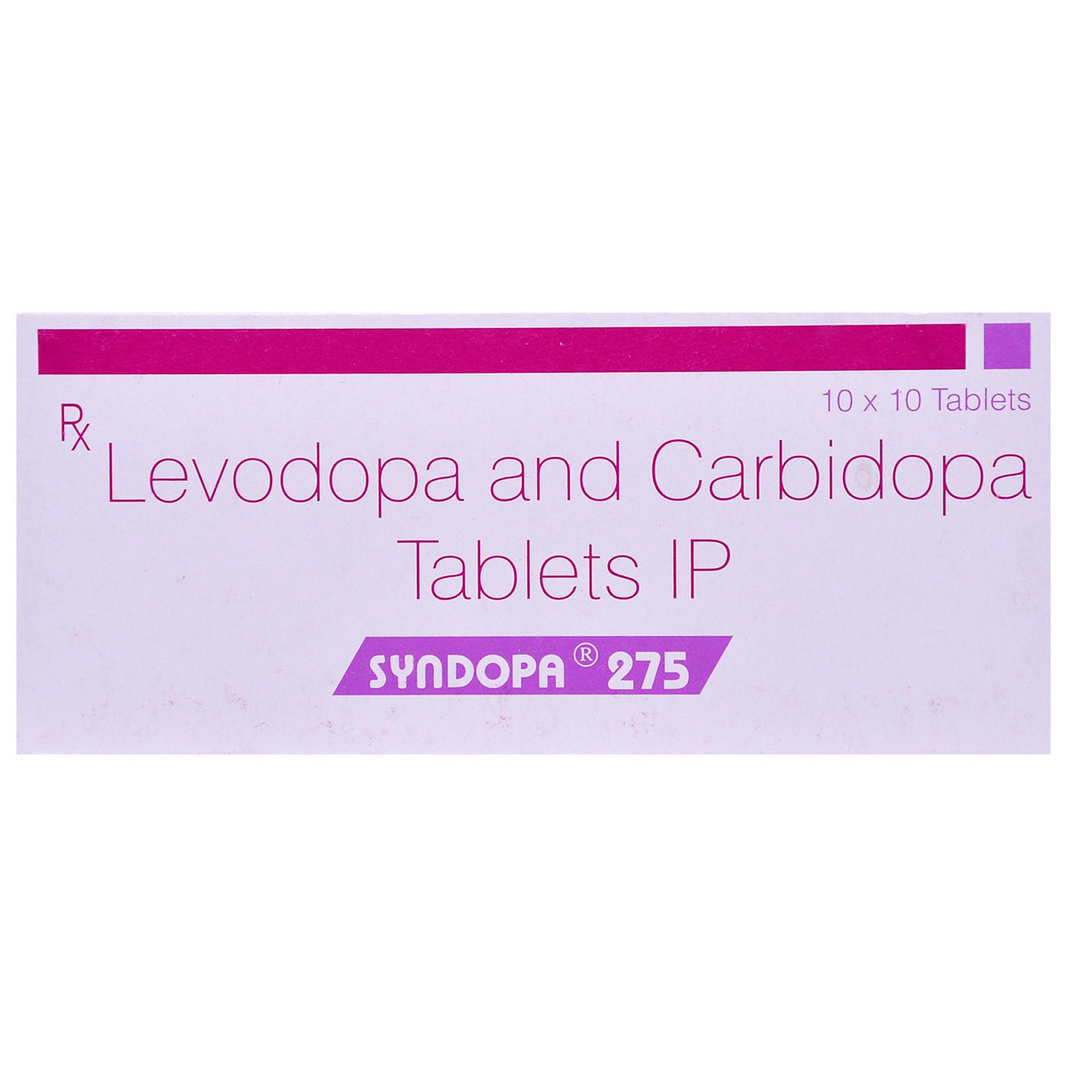 Syndopa 275 Tablet 10's, Pack of 10 TABLETS Syndopa 275 Tablet 10's, Pack of 10 TABLETS