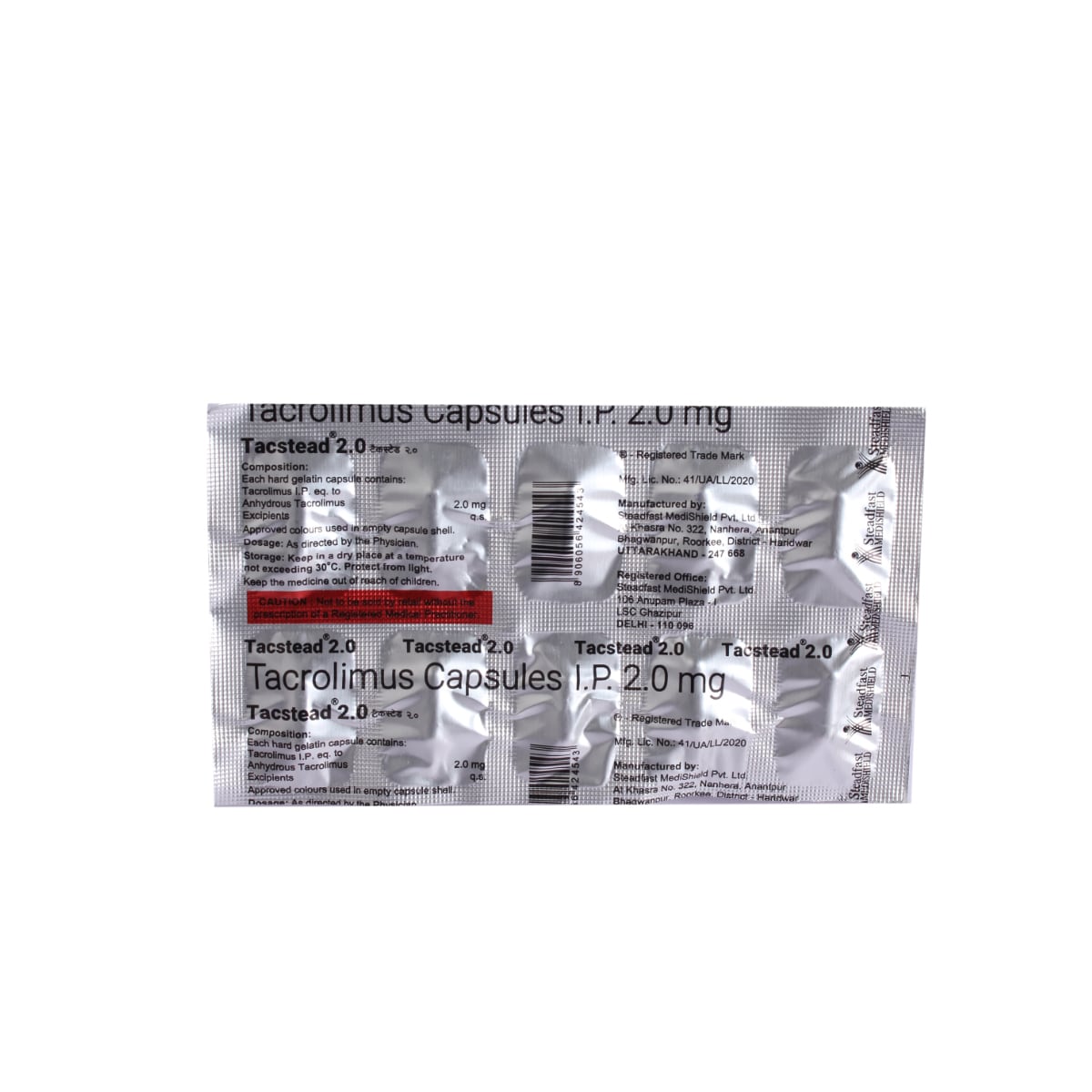 Tacstead 2 mg Capsule 10's, Pack of 10 CapsuleS Tacstead 2 mg Capsule 10's, Pack of 10 CapsuleS