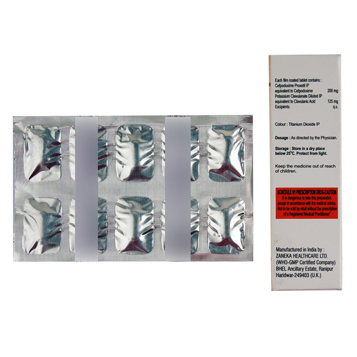 Tambac-CV 200 Tablet 10's, Pack of 10 TabletS Tambac-CV 200 Tablet 10's, Pack of 10 TabletS