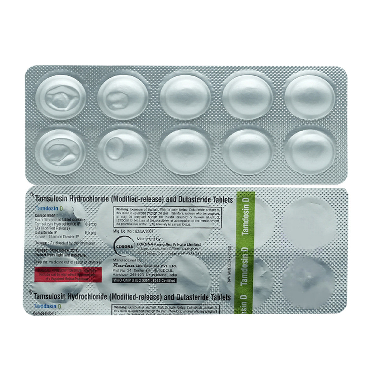 Tamdosin D Tablet 10's, Pack of 10 Tamdosin D Tablet 10's, Pack of 10
