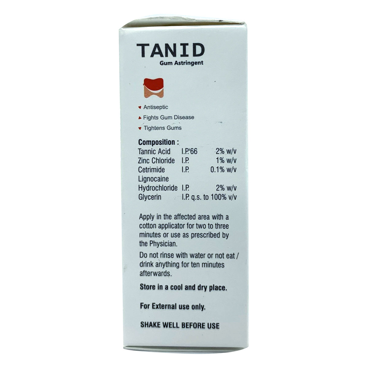 Tanid Gum Astringent 15ml, Pack of 1 Tanid Gum Astringent 15ml, Pack of 1
