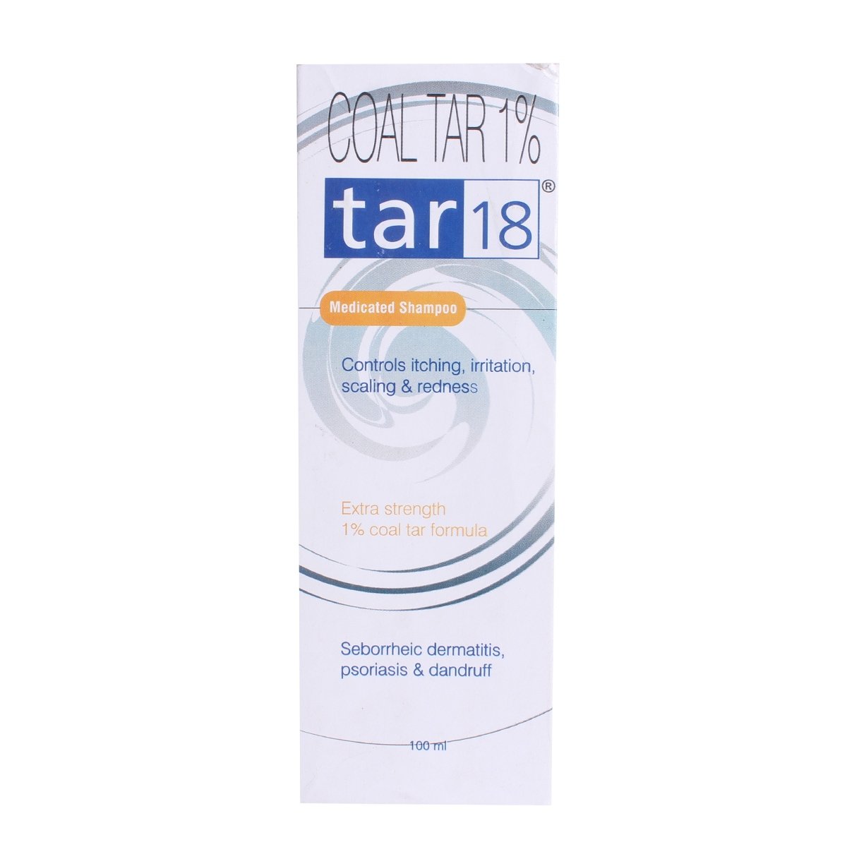 Tar 18 Medicated Shampoo 100 ml, Pack of 1 Shampoo Tar 18 Medicated Shampoo 100 ml, Pack of 1 Shampoo
