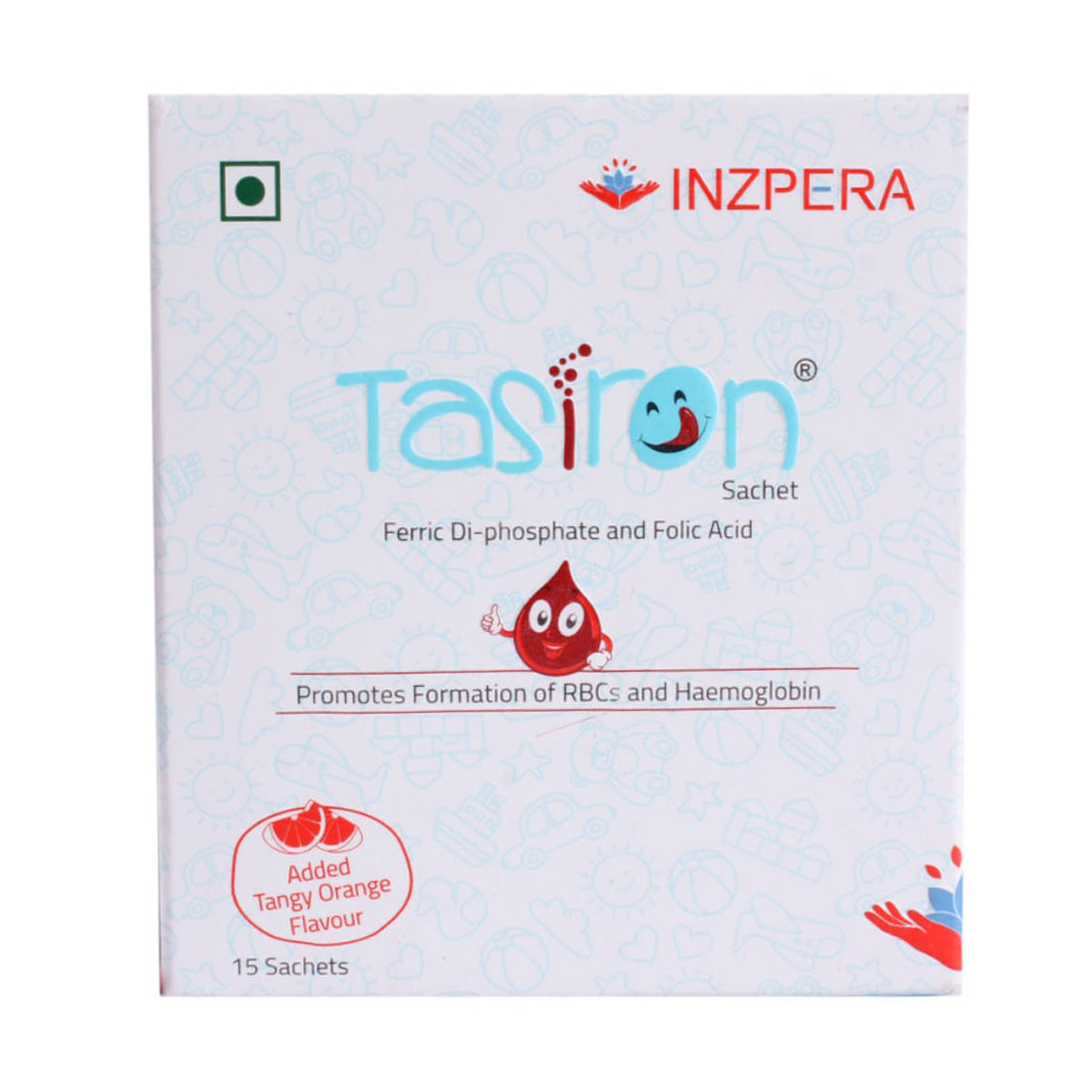 Tasiron Tangy Orange Sachet 15X0.75 gm, Pack of 1 Tasiron Tangy Orange Sachet 15X0.75 gm, Pack of 1