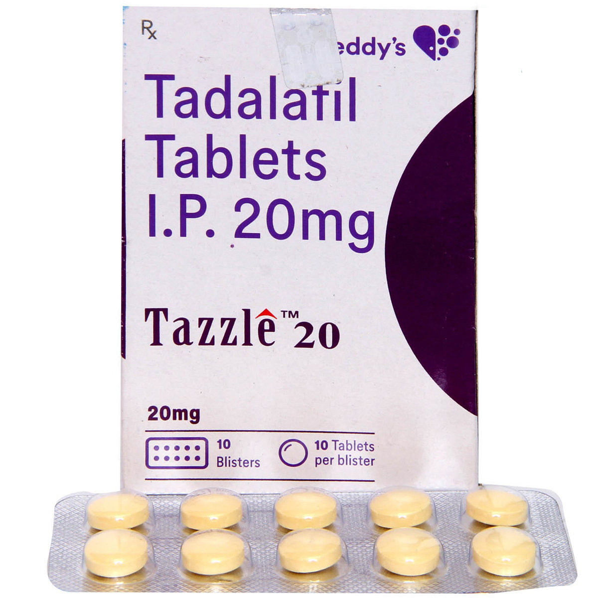Tazzle 20 Tablet 10's, Pack of 10 TABLETS Tazzle 20 Tablet 10's, Pack of 10 TABLETS