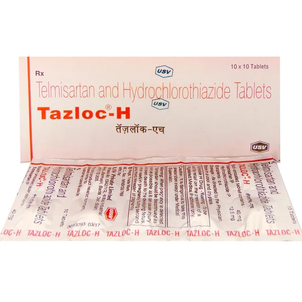 Tazloc-H 40 Tablet 10's, Pack of 10