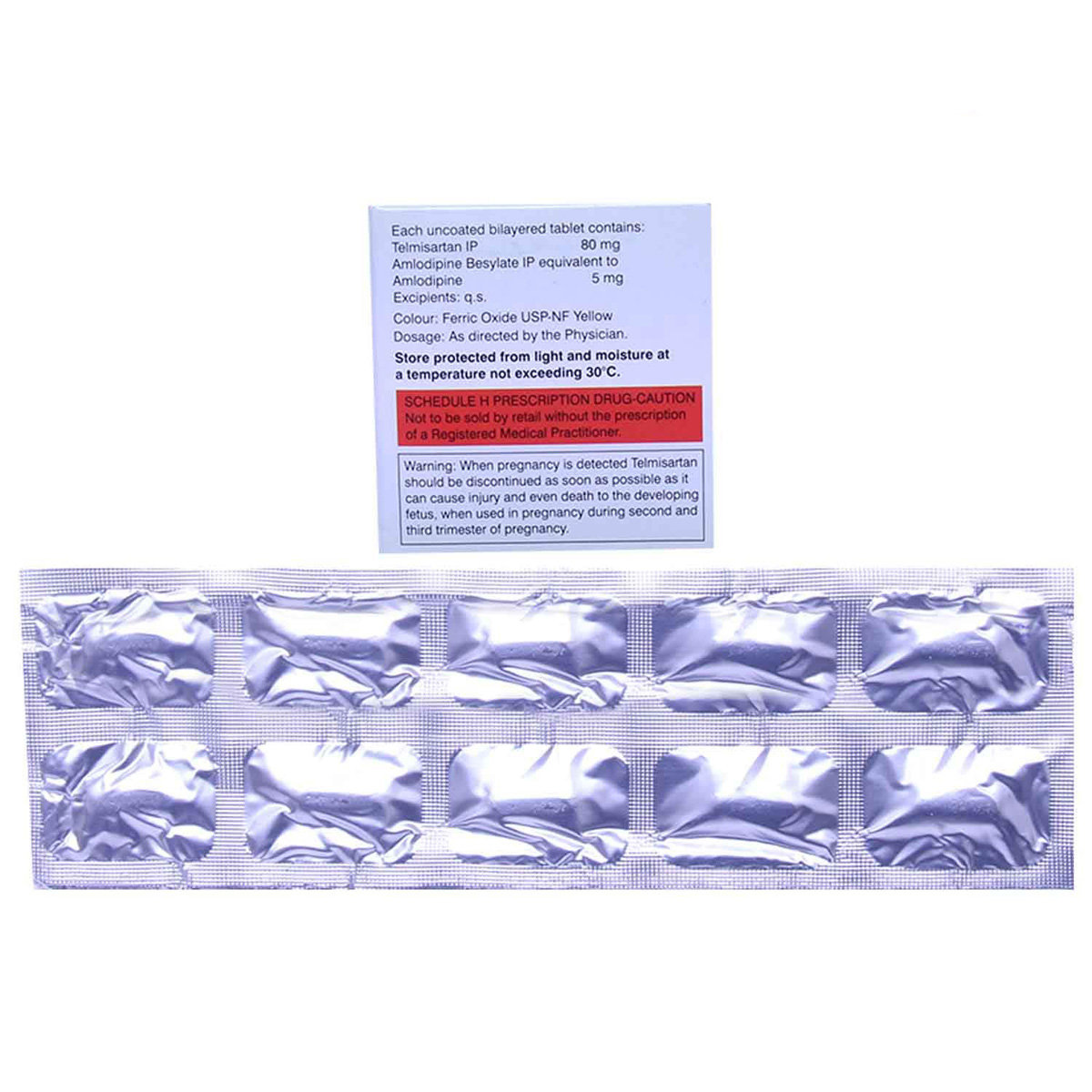 Tazloc-AM 80 Tablet 10's, Pack of 10 Tazloc-AM 80 Tablet 10's, Pack of 10