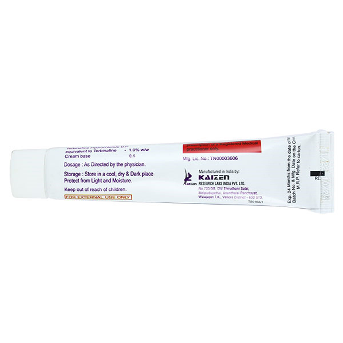 Tebfin 1%W/W Cream 30G, Pack of 1 OINTMENT Tebfin 1%W/W Cream 30G, Pack of 1 OINTMENT