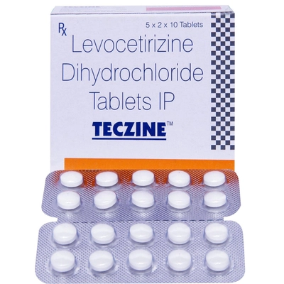 Teczine Tablet 10's, Pack of 10 TABLETS