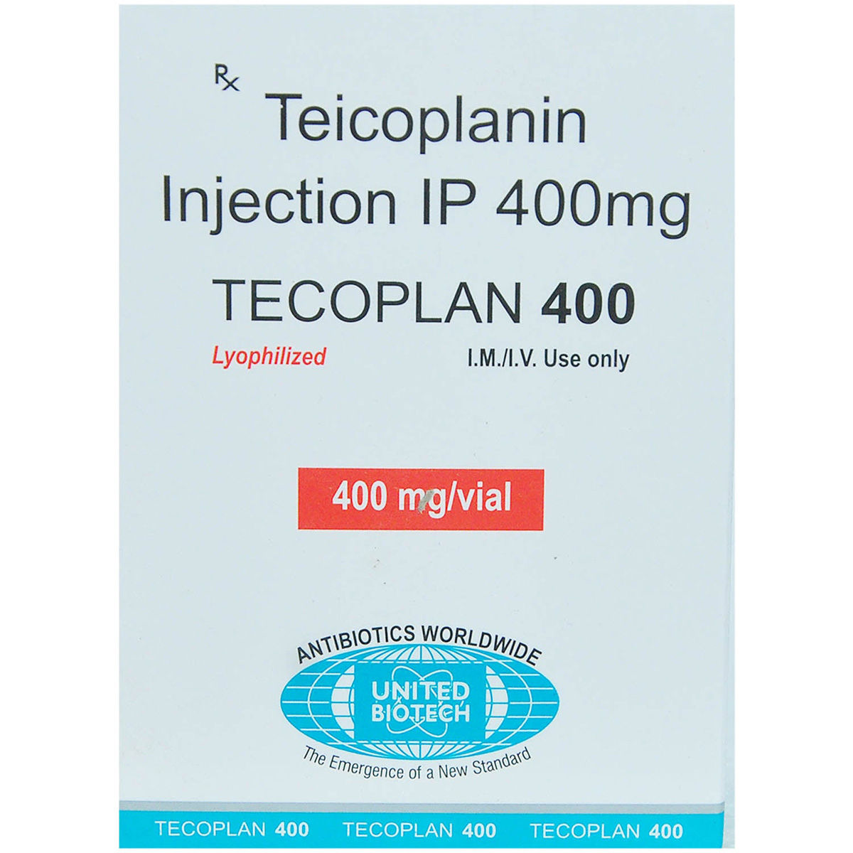 Buy TECOPLAN 400MG INJECTION Online