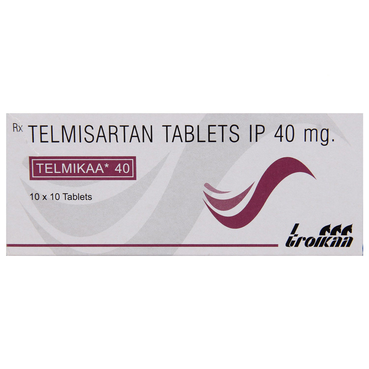 Telmikaa 40 Tablet 10's, Pack of 10 TABLETS Telmikaa 40 Tablet 10's, Pack of 10 TABLETS