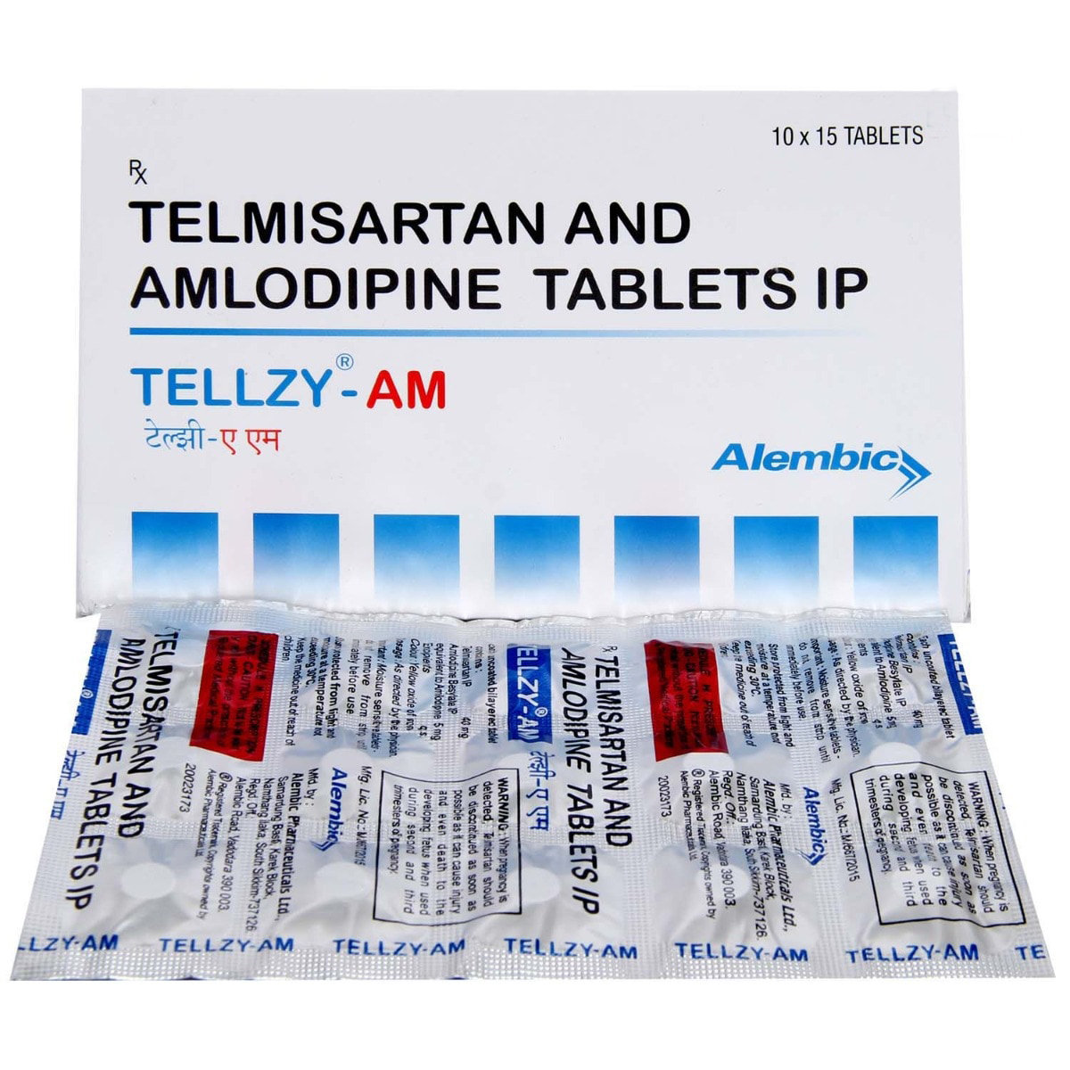 Tellzy-AM Tablet 15's, Pack of 15 Tellzy-AM Tablet 15's, Pack of 15