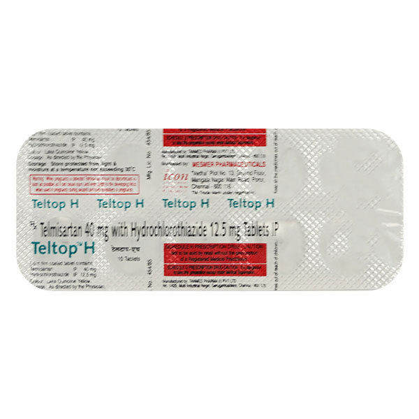 Teltop H 40 mg Tablet 10's, Pack of 10 TabletS Teltop H 40 mg Tablet 10's, Pack of 10 TabletS